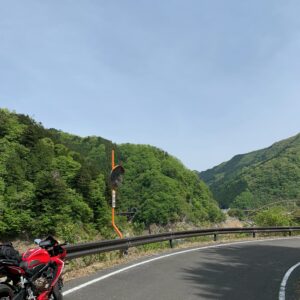 奥秩父もみじ湖周遊ルートを走るwith CBR650R