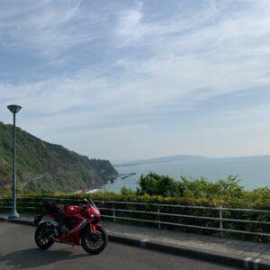 ホテルアンビア松風閣のエントランス前の風景②