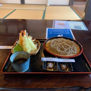 上越市「いたくら亭」のお蕎麦セット