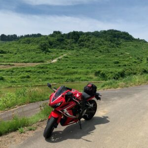 星峠の棚田にて②