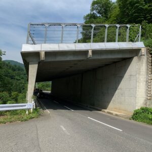 R353のスノーシェッド