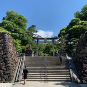 武田神社のお散歩①