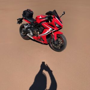 八ッ場大橋近い広場にてwith CBR650R②