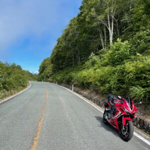 西から入った蔵王エコーラインの爽快ロード風景④