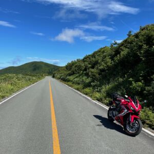 蔵王エコーラインの至福のスカイライン風景④