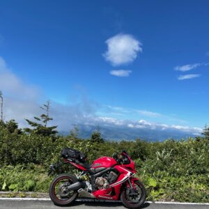 蔵王エコーラインの至福のスカイライン風景⑦