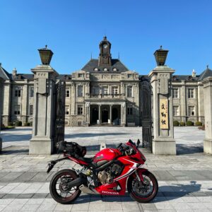 レトロな山形県郷土館・文翔館とCBR650R