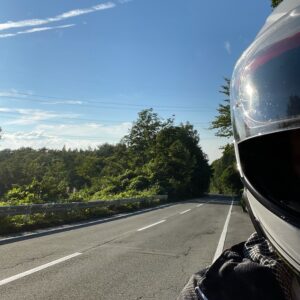 蔵王温泉へ標高を上げる西蔵王高原ラインにて②