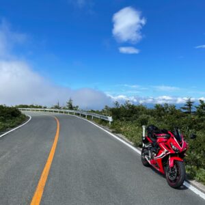 蔵王エコーラインの至福のスカイライン風景⑧