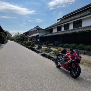 海野宿の風景④「古き良き街並み」with CBR650R