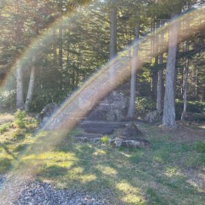 乗鞍岳・三本滝レストハウスの石碑