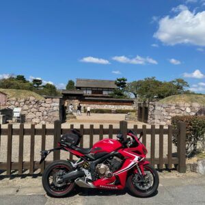 長野市松代城址とCBR650R①