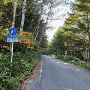乗鞍岳線/r84の標高を上げた林間コースにて②