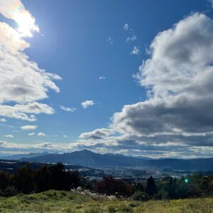 利根沼田望郷ライン沿いにある河岸段丘ビューポイントにて②