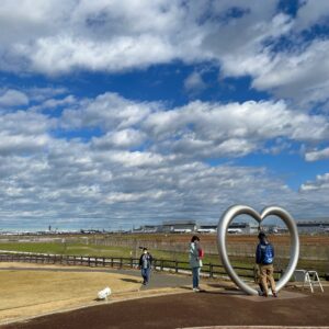 成田空港に隣接する「ひこうきの丘」にて②