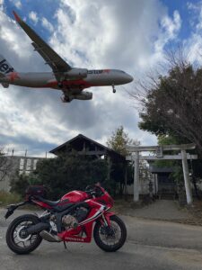 東峰神社撮影奮闘記・連写バージョンwith CBR650R⑤
