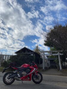 東峰神社撮影奮闘記・連写バージョンwith CBR650R