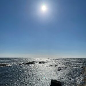 「道の駅ちくら」の綺麗な海風景