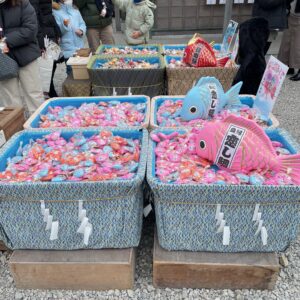葉山・森戸神社の「恋し鯛」