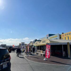那珂湊漁港の風景