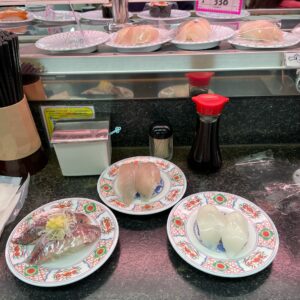 那珂湊漁港の市場寿しさんの寿し