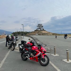 富士ドラゴンタワーとCBR650R