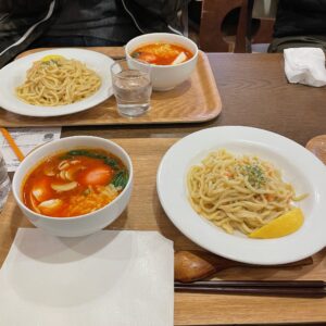 coffee shopアドニスさんのつけナポリタン