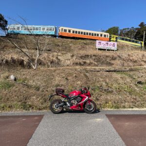 いすみポッポの丘にてwith CBR650R②