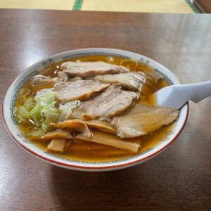 佐野ラーメン「森田屋総本店」の大盛りチャーシューメン