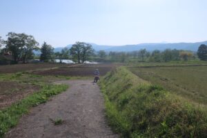 菜の花公園手前で道を間違えたchizuo