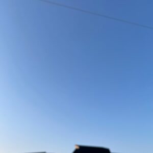 ツーリング出発前の埼玉自宅近くの朝空