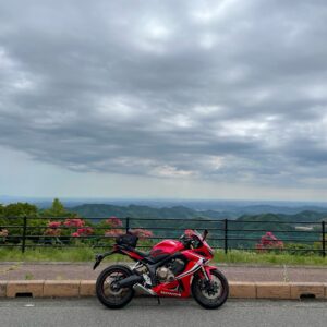 秩父高原牧場にてwith CBR650R②