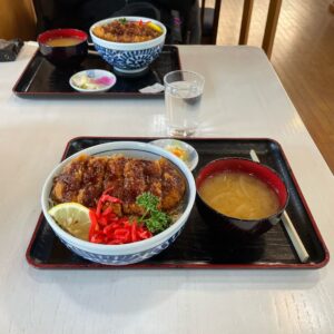 道の駅ふるさと豊田で食べたソースかつ丼