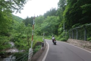 南会津の緑豊かなr346を走る③