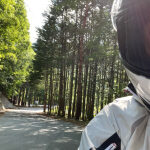 クリスタルラインのロード風景～乙女湖③