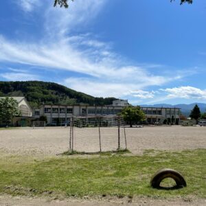 龍岡城五稜郭内の小学校