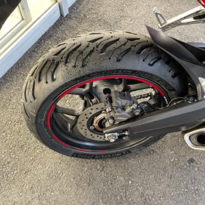 替えたばかりのミシュランROAD６