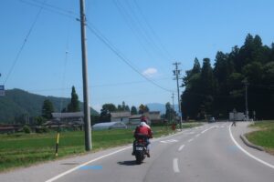 r25からr306へ続く快走路・山麓線を走る③