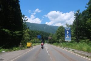 R148で白馬エリアに入る