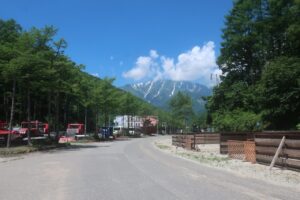 鹿島槍スキー場エリアで北アルプス見参！