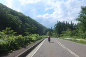 伸びやかなr433を北上