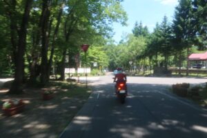 黒菱スカイラインを下り終える②