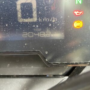 2022年夏・東北ロンツー2000キロ走行メーター