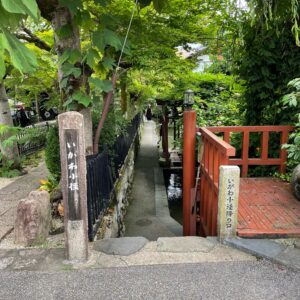 郡上八幡のいがわ小径にて②