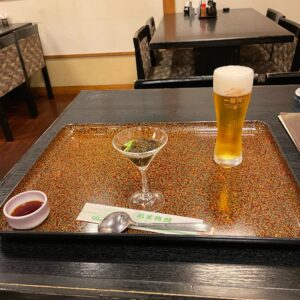 山形県酒田市若葉旅館さんでの夕食①