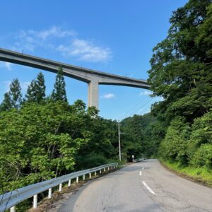 山岳街道「六十里越街道／旧道112号」を走る⑧