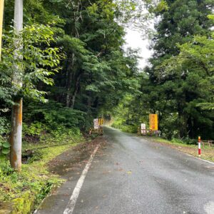 山形県r289で山間部へ