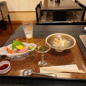 山形県酒田市若葉旅館さんでの夕食②