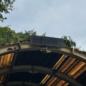 少し不気味な副霊山隧道にて