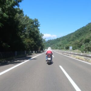 磐越自動車道を西へ走る